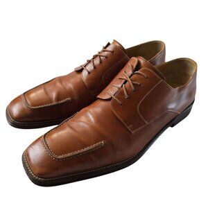 Mezlan Mens Shoes AMADORA M299 Sz 13 M Brown Oxfords Dress Square Toe